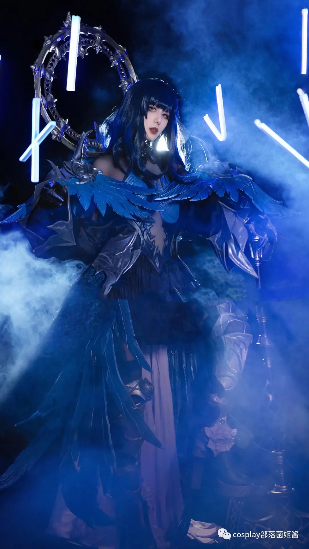 格里夫|cos：FF14阿洛格里夫·盖娅cos正片@夜子