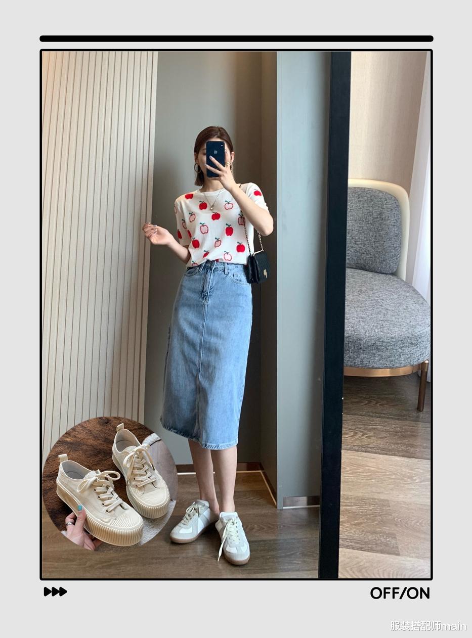 服装搭配师main|你的早秋衣橱必须要有一件针织短袖!比T恤时髦,比外套凉快