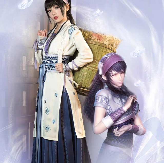 徐子淇|《秦时明月》联名款汉服，蓉姐姐气质还原，石兰又美又飒