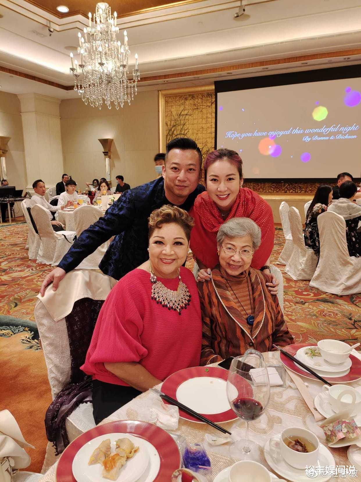 吴志雄|吴志雄嫁女众星云集！86岁“鬼后”罗兰精神好，新娘戴六对龙凤镯