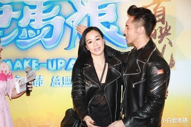 小白爱美搭|钟丽缇和张伦硕穿情侣装,秀恩爱甜蜜“比心”,两人哪有年龄差