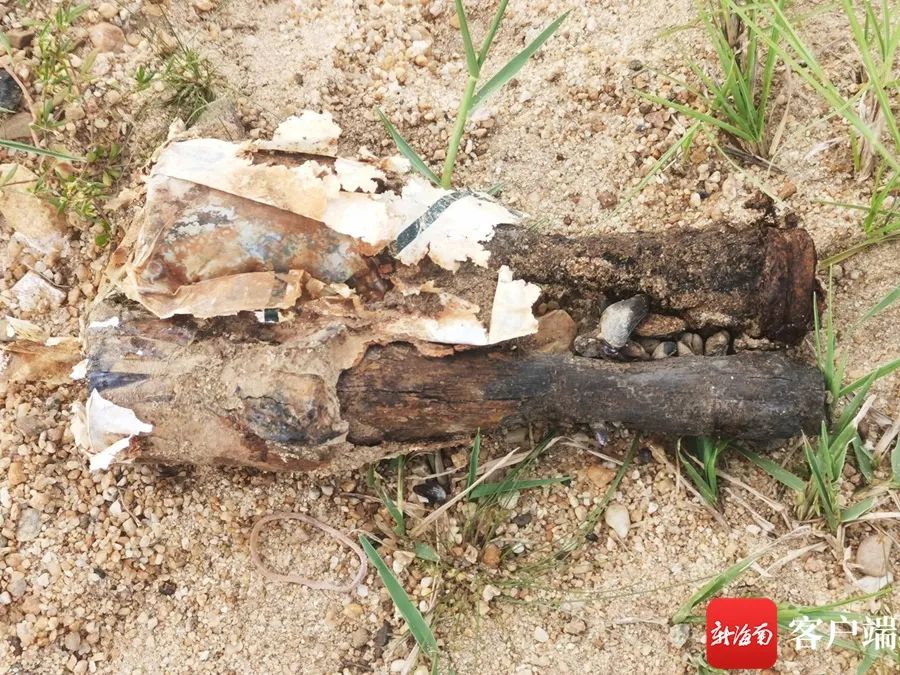 手榴弹|危险！危险！危险！钓鱼钓出两枚木柄手榴弹