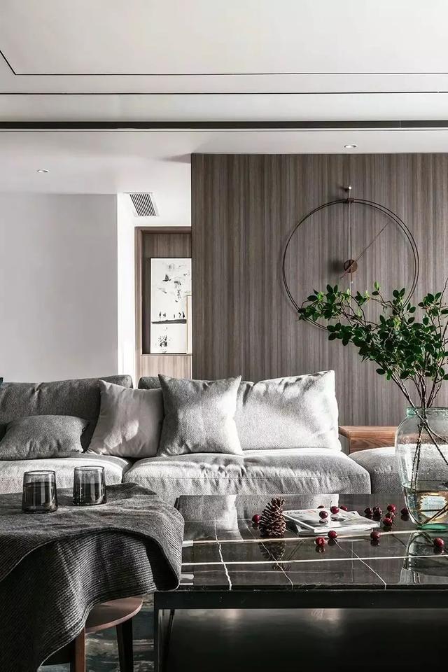 262㎡现代简约大平层，简洁纯粹的空间，生活从容自然