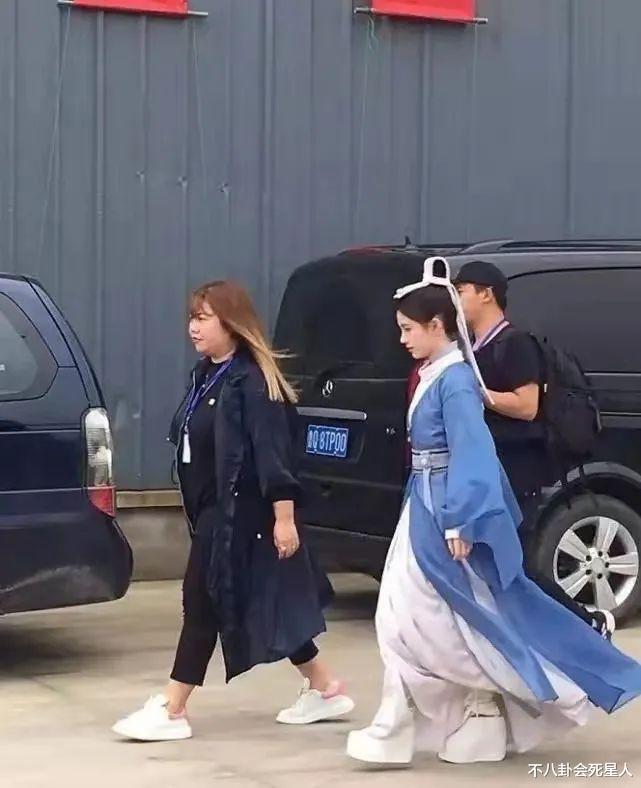 花仙子|明星身高内卷太严重，踩恨天高走红毯，合影狂垫脚，增高垫好明显