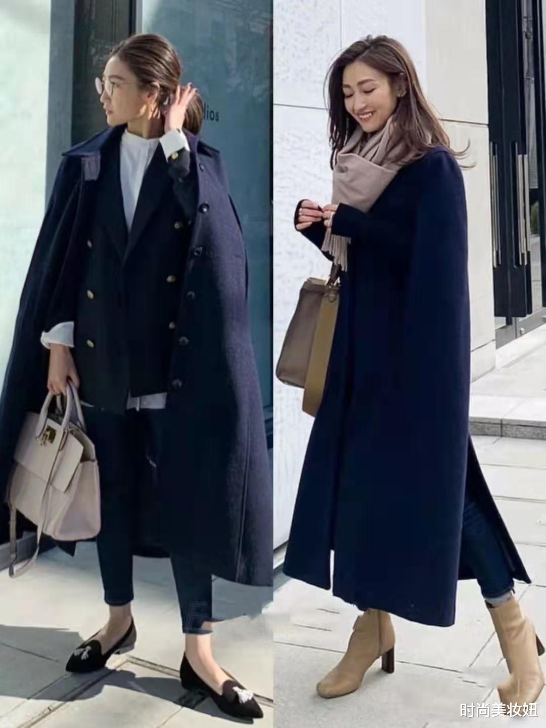 时尚美妆妞 40岁女人穿大衣要“高级”，学日本博主18套搭配，优雅又显气质