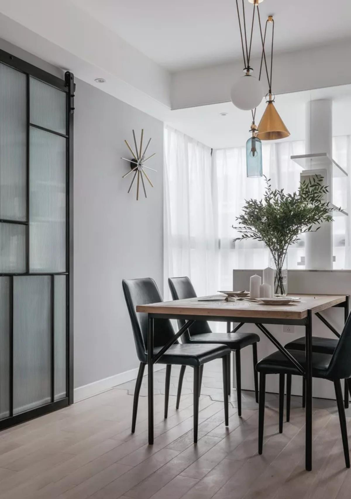 |93㎡三室两厅，一进门就感到个性和雅致！这样的简欧风，我也想要