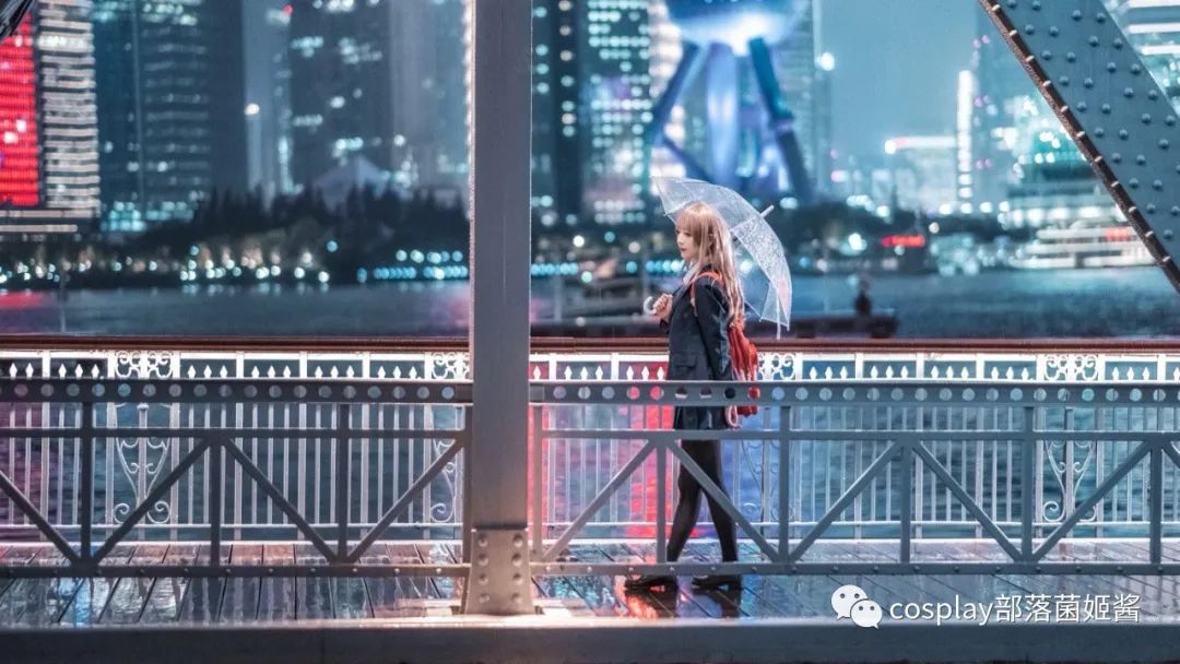 制服|cos：雨景下南梦芽制服的九宫格