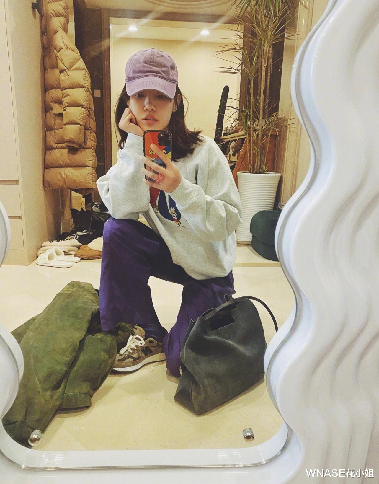 WNASE花小姐 白百何私服又进步了！不赶时髦的复古搭配，超有秋冬气质