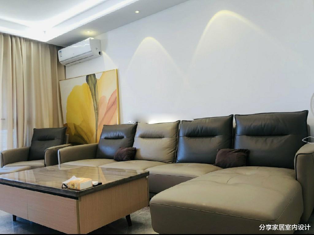 |第一次装修新房，坚持不做电视墙，柜子全屋定制，简单不华丽！