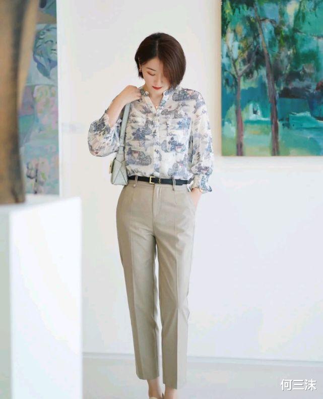 何三沫|上班族该怎么穿衣搭配？简约干练的穿搭，既有气场又有魅力