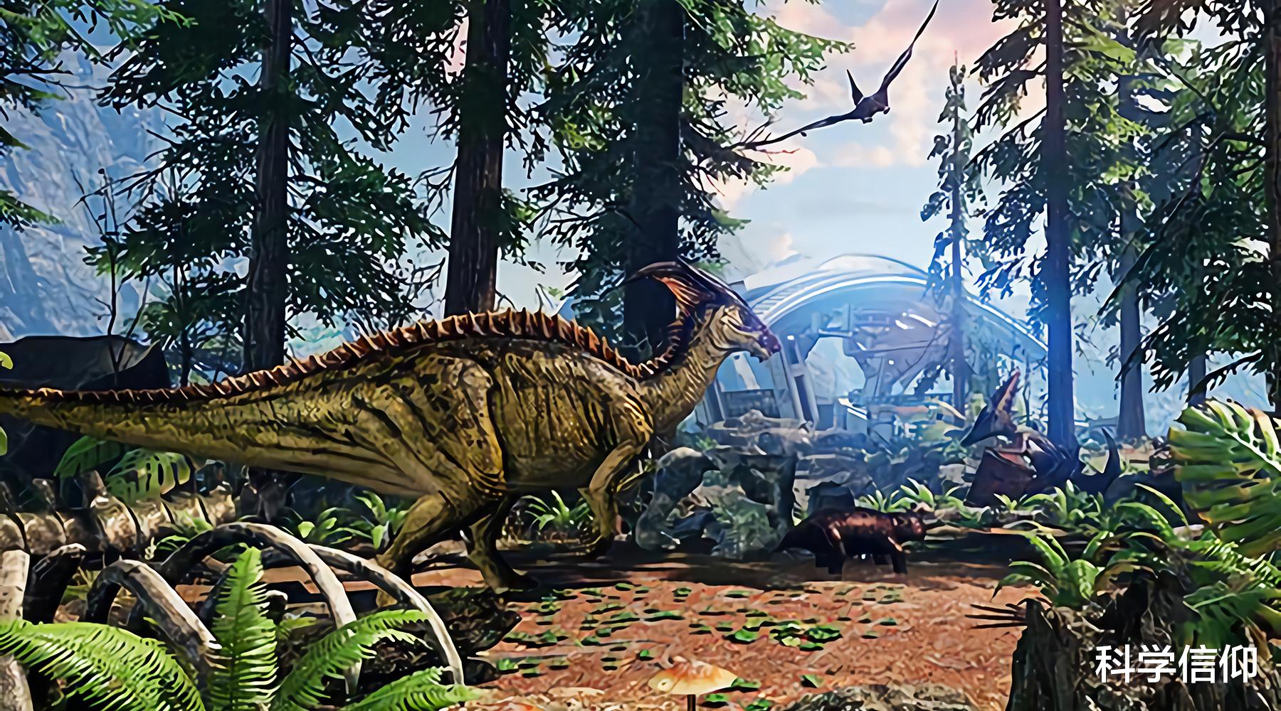 恐龙 恐龙在白垩纪真能横行无阻吗？并不能，即便是暴龙科恐龙也有天敌