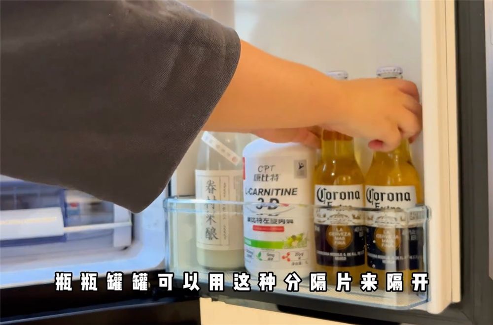 \强迫症\姑娘沉浸式收纳冰箱:杂乱无章的冰箱,整理后井井有条
