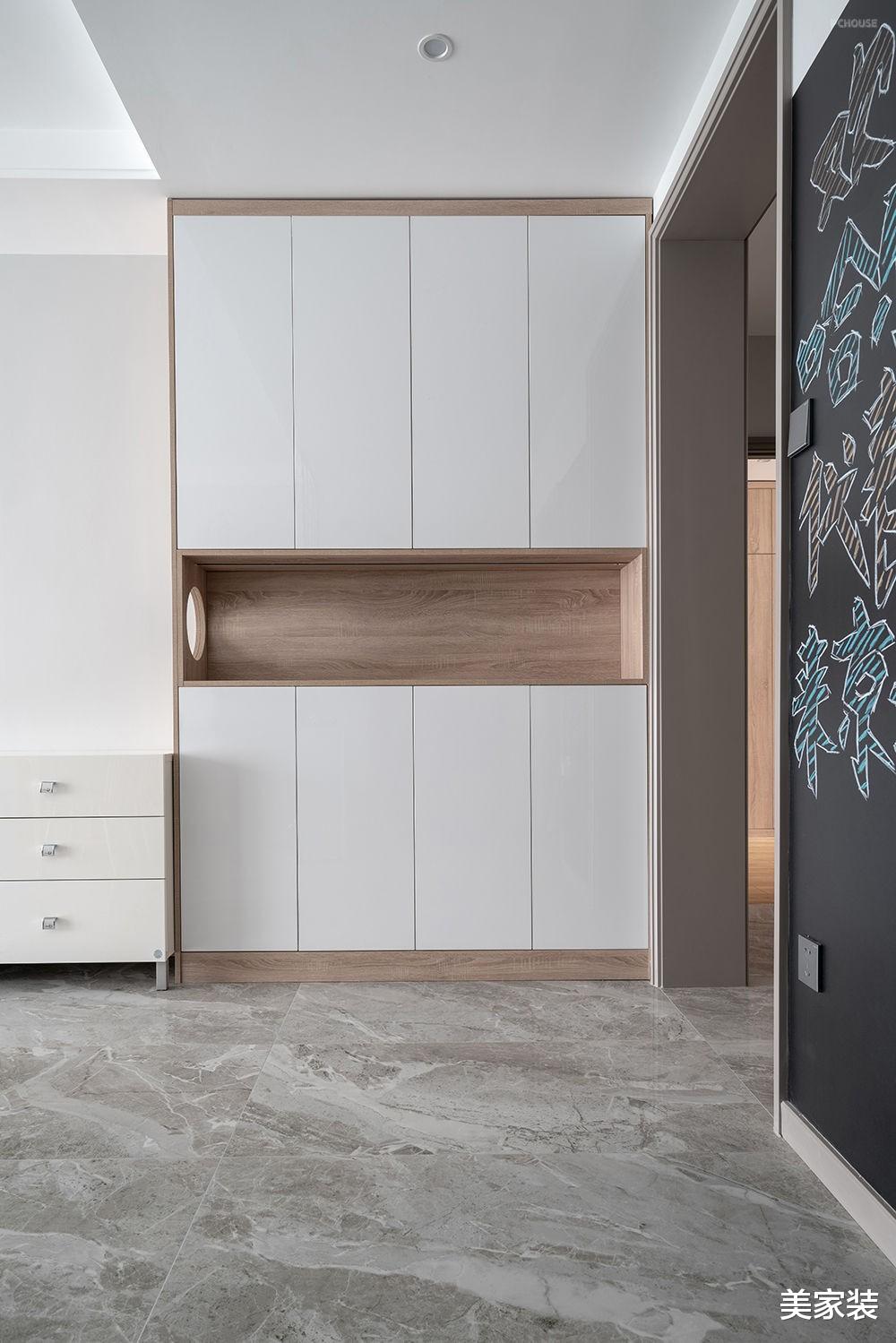 清爽的现代风格，构建自然的三居室，猫咪都爱得不想走