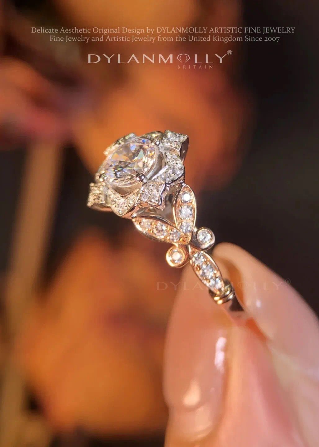 谛珂珠宝钻戒定制 花花世界の浪漫,看了这些花花钻戒,是不是也想拥有一枚?