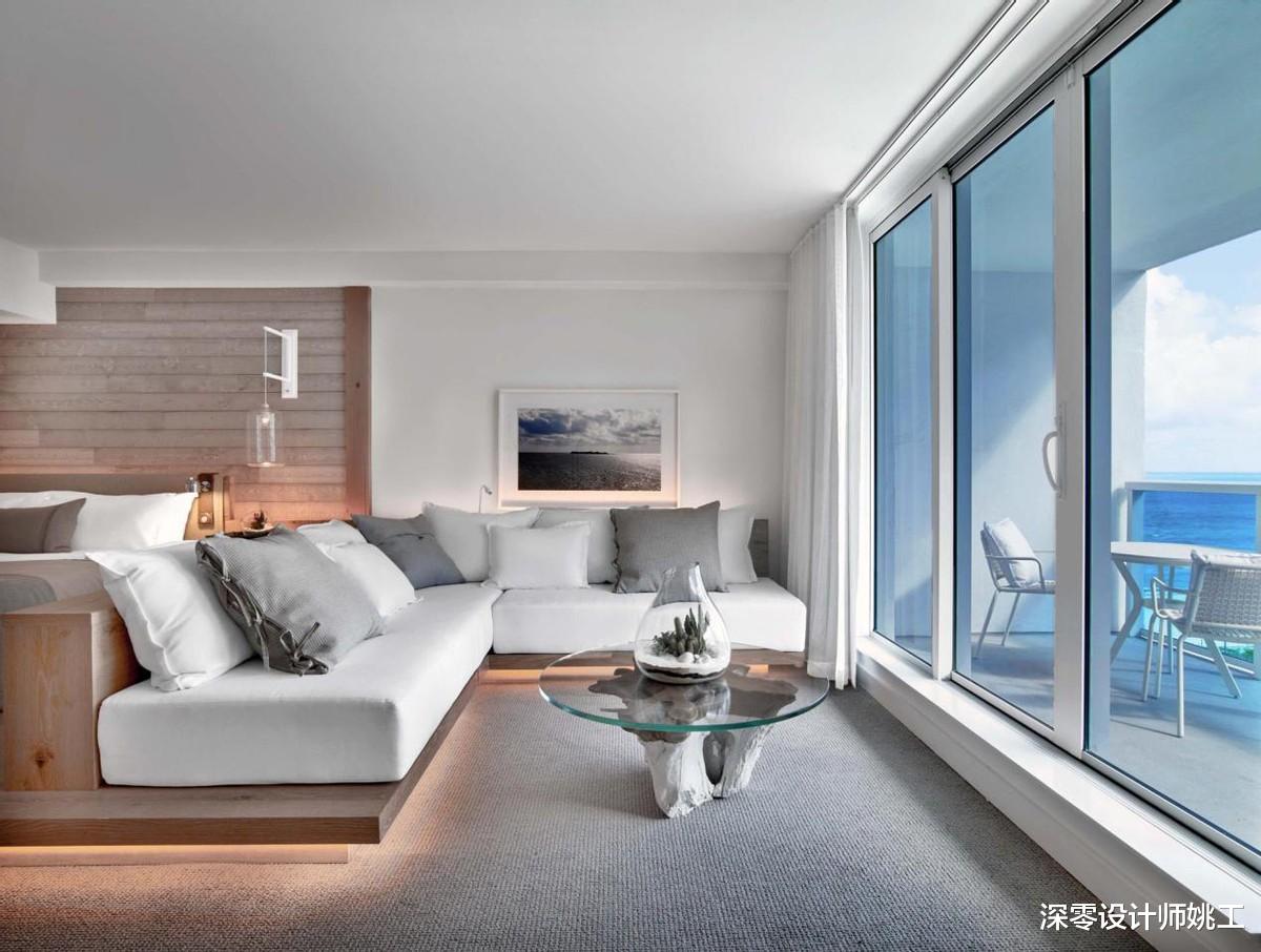 深零设计师姚工|条件允许，更建议床边用这7个做隔断，原地至少能再多一个功能区