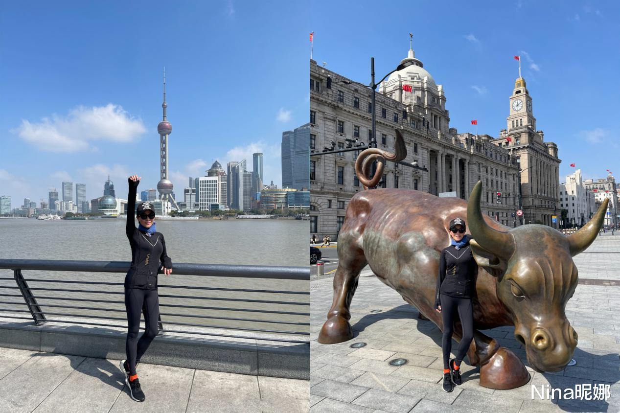 刘嘉玲|56岁刘嘉玲让人无地自容，穿健美裤沿黄浦江跑步毫无赘肉，一把年纪还有马蜂腰