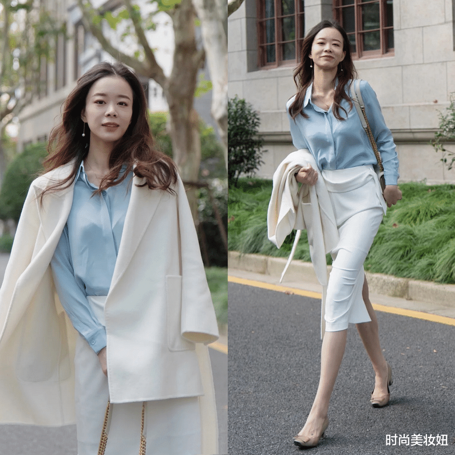 长安|40+中年女性，冬季通勤装这样穿太显气质了，高级又洋气