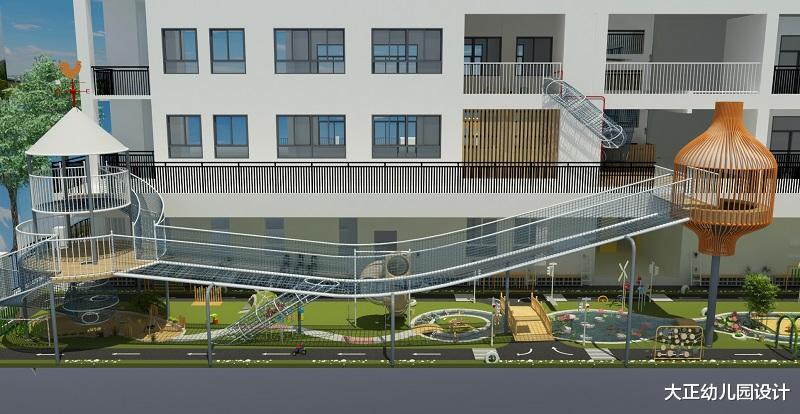 大正幼儿园设计 什么是快乐星球？来看看这个幼儿园大型探索设施