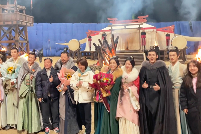 赵露思|赵露思《星汉灿烂》白衣倾国倾城，吴磊长袍君临天下