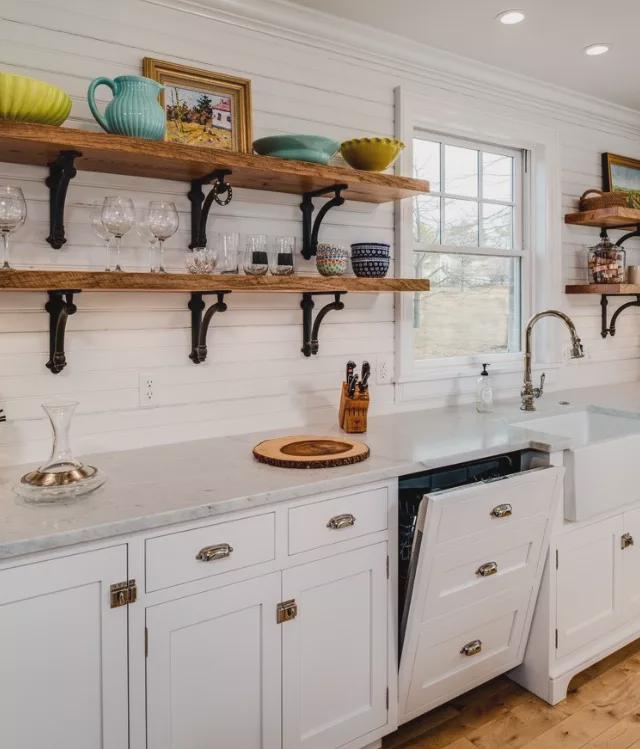 这样的厨房收纳,简直是要逆天啊!强迫症最爱