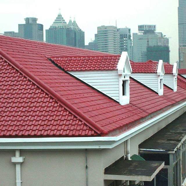 |仿古铝瓦推动建筑材料工业的发展