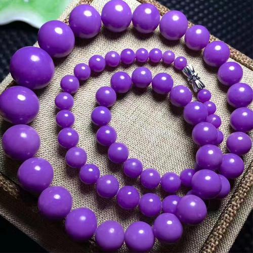 紫罗兰翡翠|价值1800万的一串天价葡萄,不能吃,只能用来当摆设。