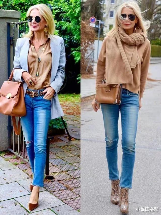小陈聊搭配 成熟女人的时髦很难吗？这些奶奶各有妙招，照着穿洋气得体还优雅