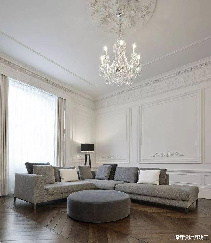 装修预算不够不用怕，有些地方可以穷装，背景墙去装饰只刷漆也贼好看