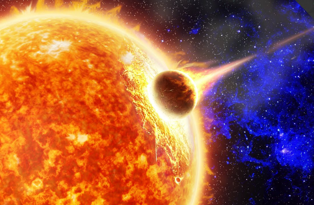 小行星 曾经有小行星撞击地球，那它还会撞击太阳吗？答案你不会想到