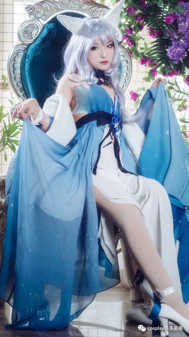魔法少女|cos：碧蓝航线信浓礼服cos正片@魔法少女