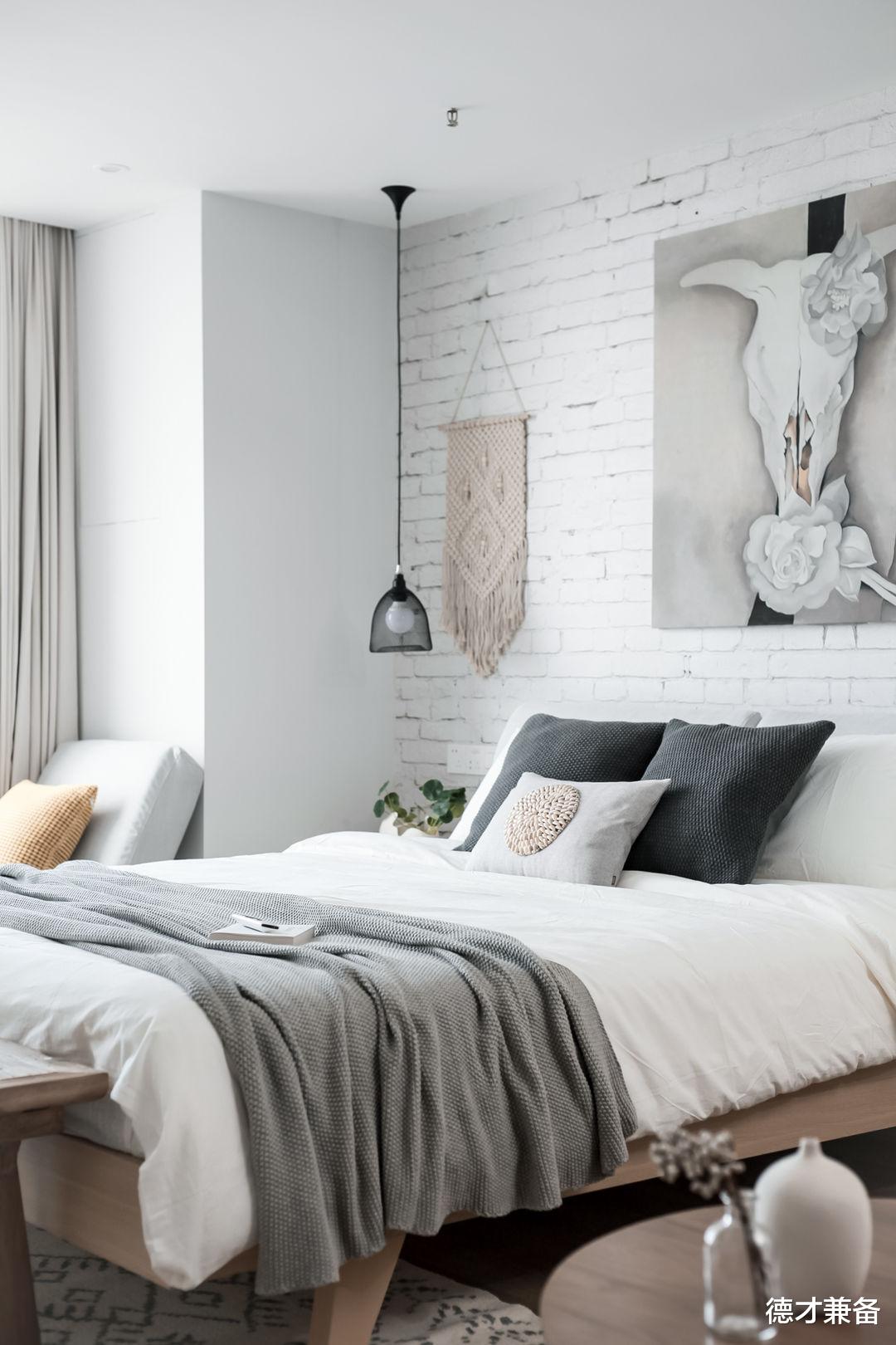 女孩|女孩的45㎡小公寓：北欧房装修特色鲜明，卧室设计太舒适了，羡慕！