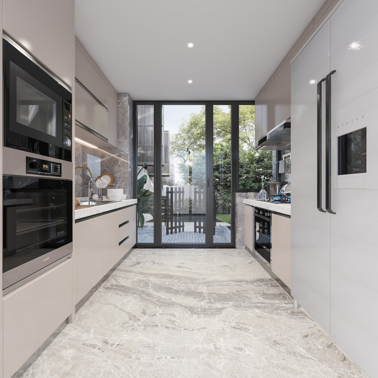 【鲁班装饰】花样年好未来101m2北欧风格 光彩夺目