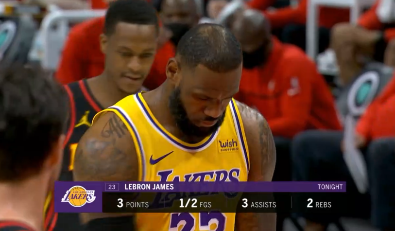 勒布朗·詹姆斯|朗多喋喋不休干扰詹皇，詹姆斯忍不住咧嘴大笑，控制情绪三罚全中