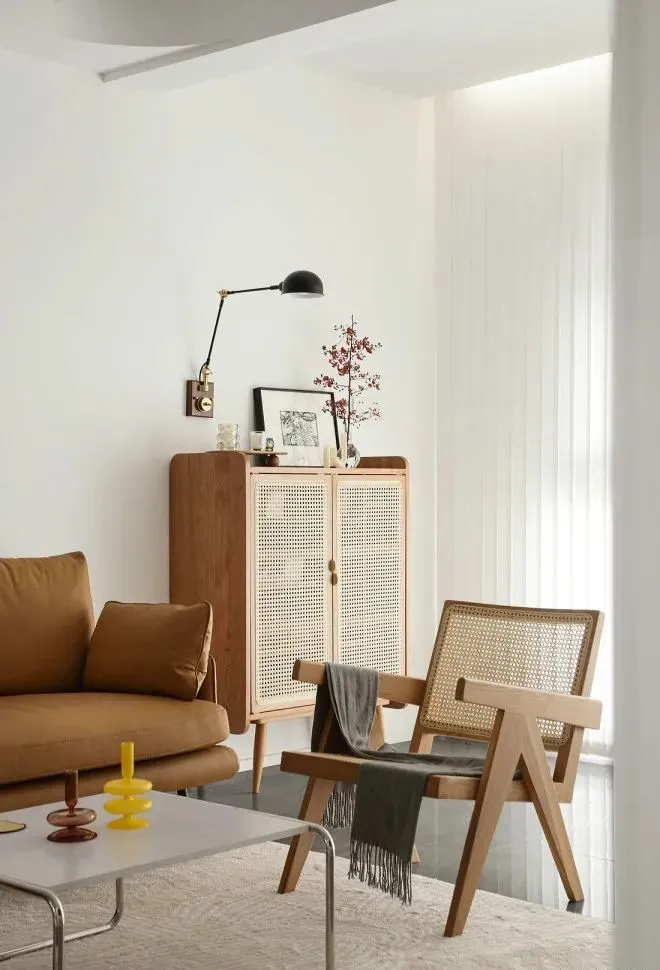 小姐姐|客厅无主灯+主卫外放，116㎡北欧极简风！