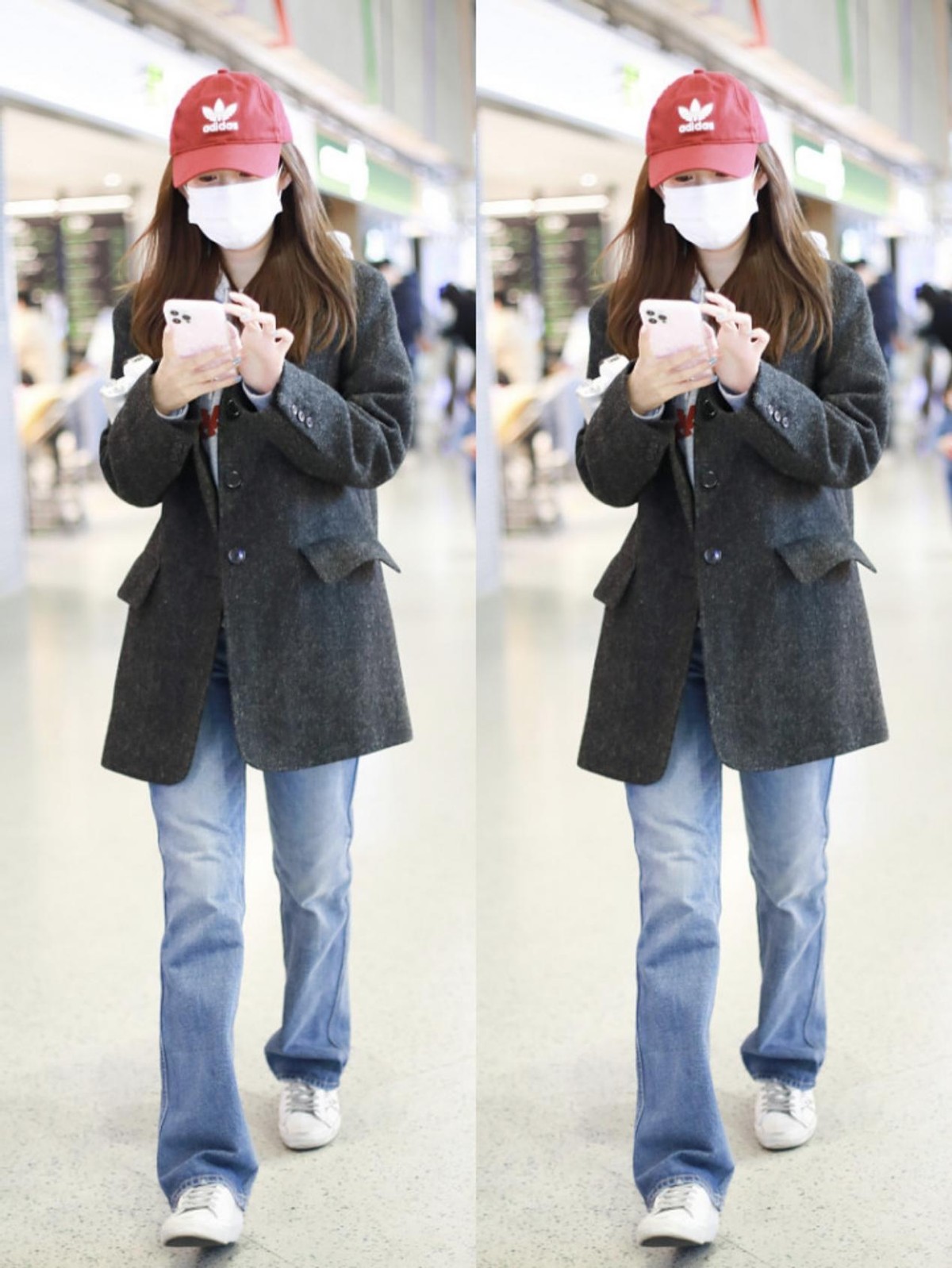 陈赫|陈赫的二婚妻子好甜啊，穿西装也没啥气场，看着还挺少女的