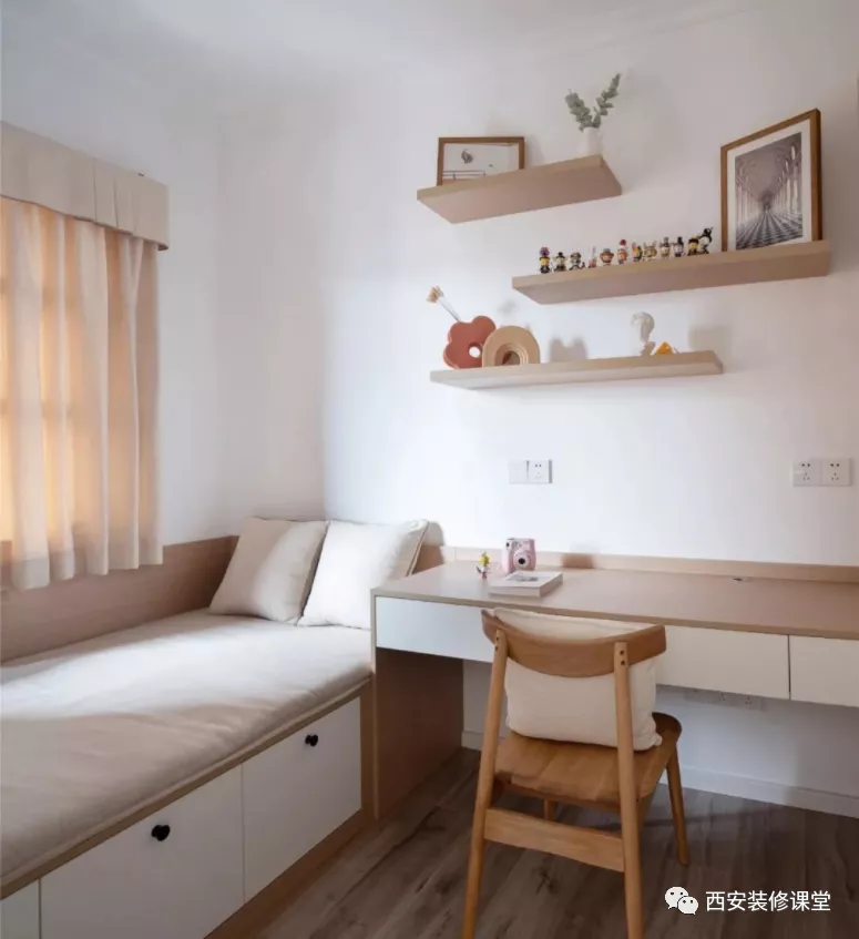 95m2两房变三房，婚房挤出单独书房