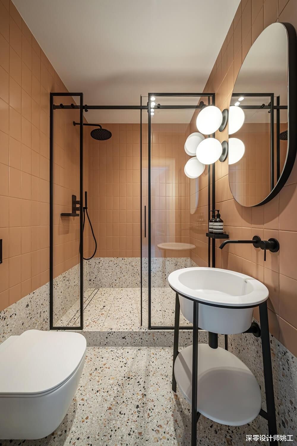 万万没想到这套111㎡原木风，客厅里半窗半玻璃设计，圈粉无数！