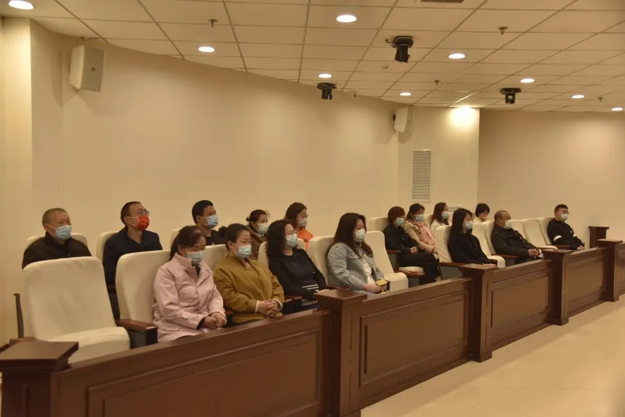 经贸视点 晋中中院：旁听庭审，为社区人员上好法治课