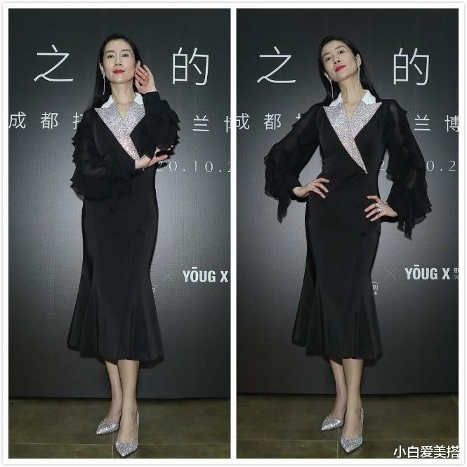 小白爱美搭|温峥嵘是真的有些老了，肌肤状态不如当年，但还好气质依旧高级