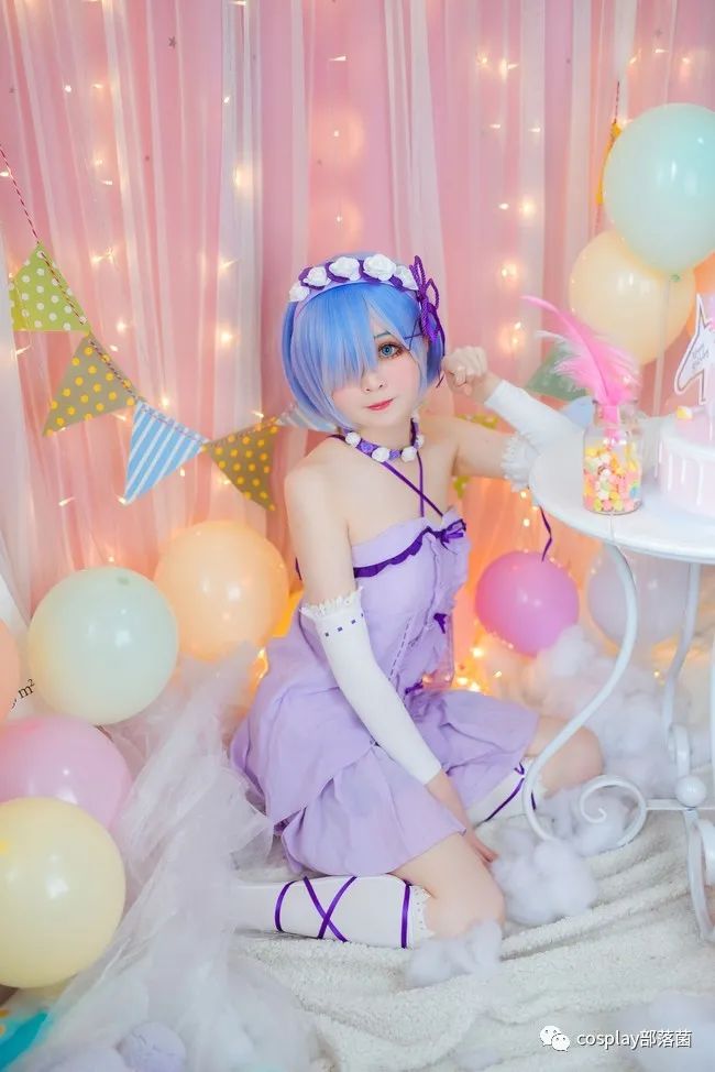 雷姆|cos：雷姆小蛋糕cos正片@果锅