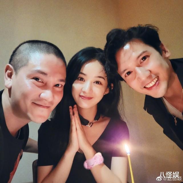 赵丽颖|梦回《追鱼传奇》！关智斌丁子峻提前为赵丽颖庆生，有说有笑好欢乐