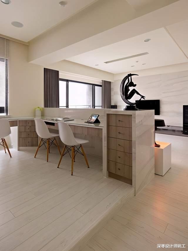 |全靠自己琢磨的120㎡,装修上虽不高级但胜在实用,氛围令人轻松