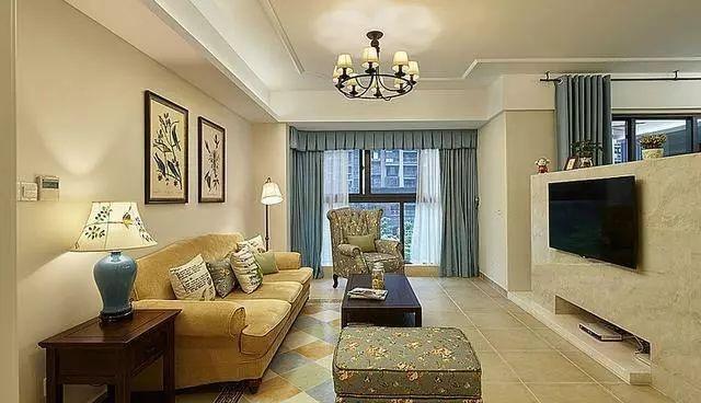 亲爱的，我们家客厅就这样装吧，宽敞、明亮、又大气！