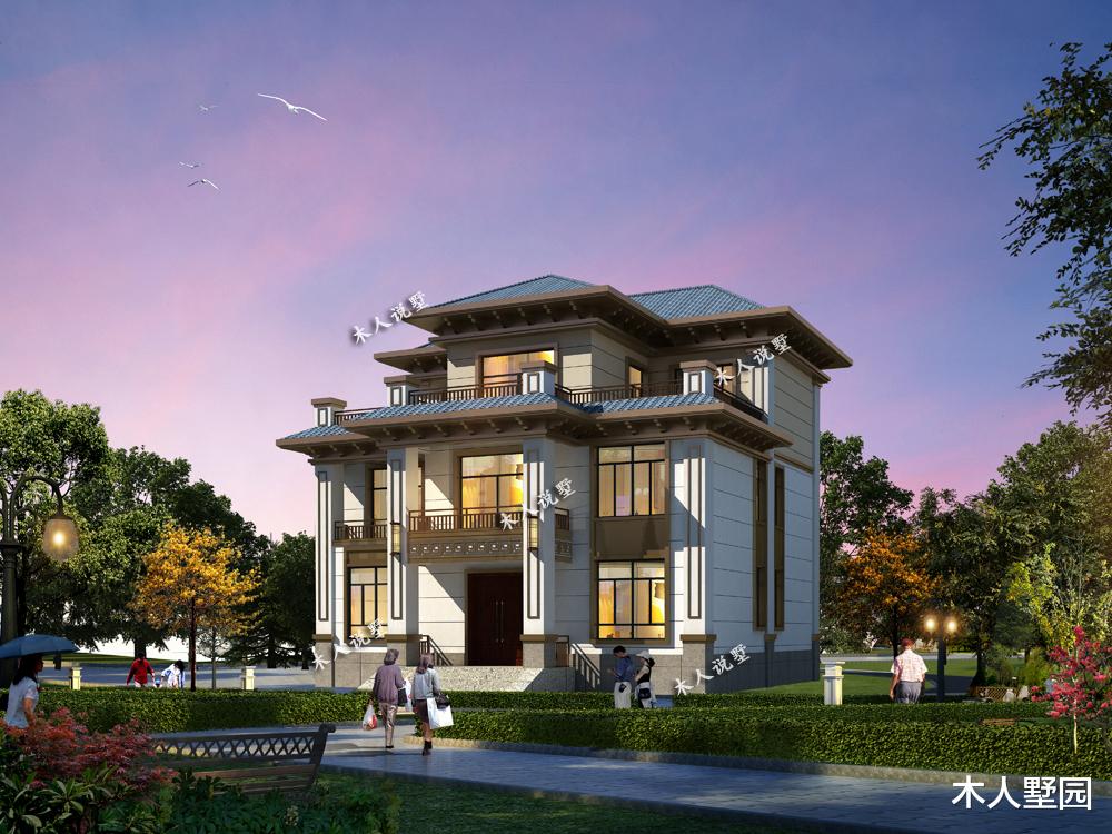 |3栋新中式别墅的领导者,未来农村因为它们,将更值得大家向往