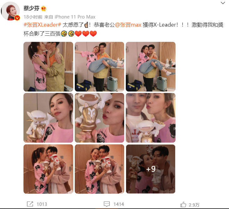 袁咏仪|《披哥》落幕，袁咏仪、应采儿、蔡少芬太激动，都在微博表白老公