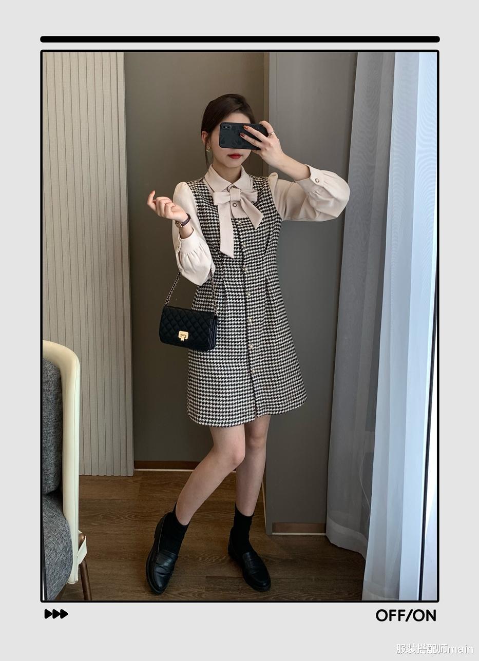 服装搭配师main 记住了，这三款连衣裙能从秋美到冬，时髦显瘦还保暖