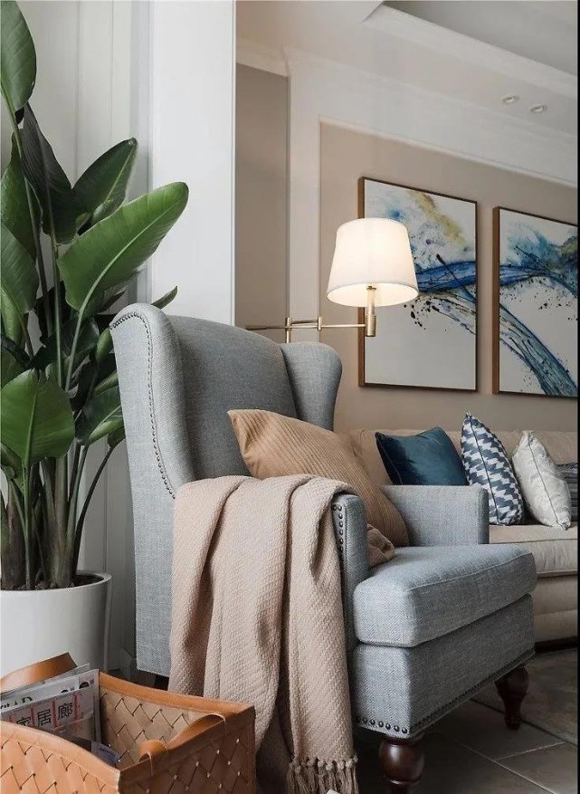 100平美式二居室，温馨舒适、怡然悠闲