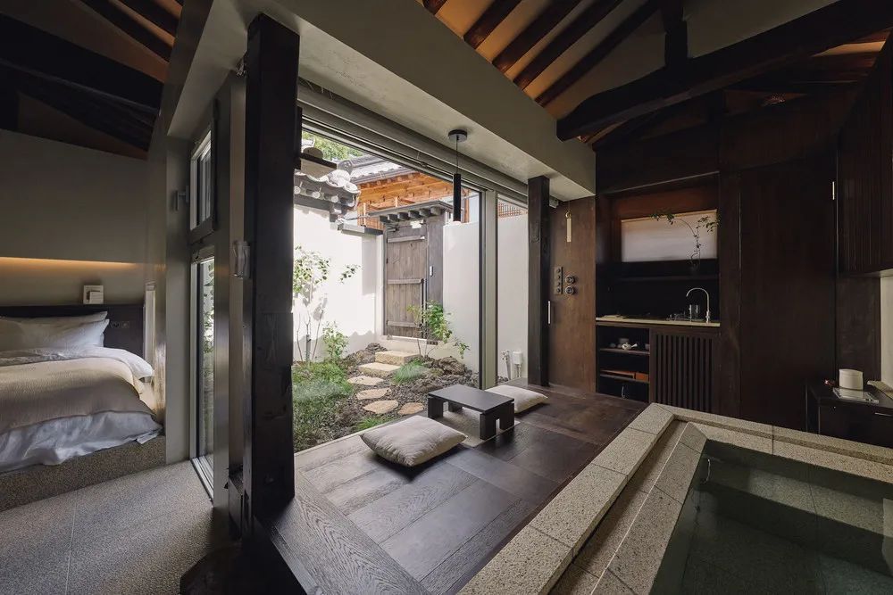 传统韩屋设计，古朴自然