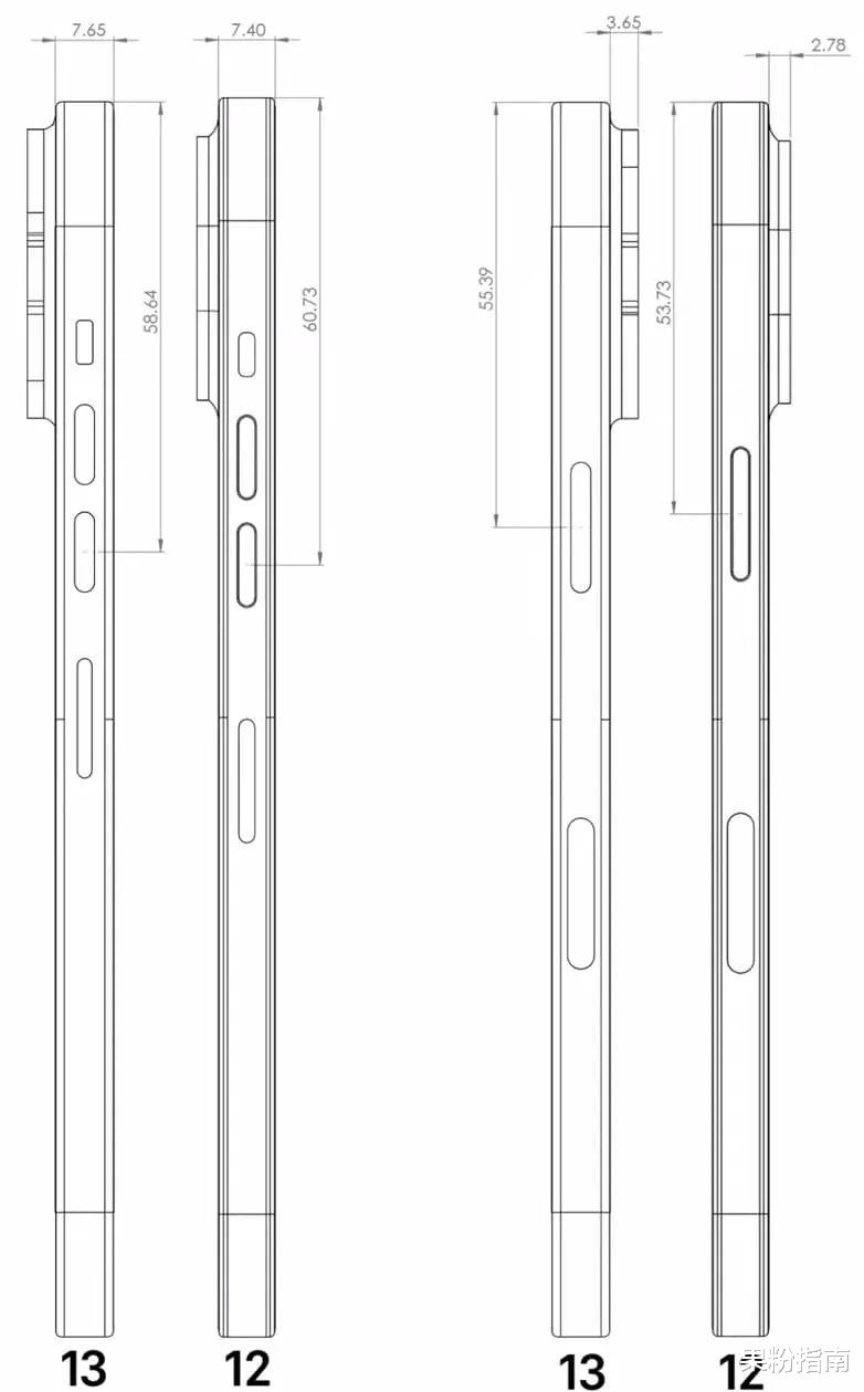 iphone13|iPhone 13 机身尺寸数据曝光,6 大改进