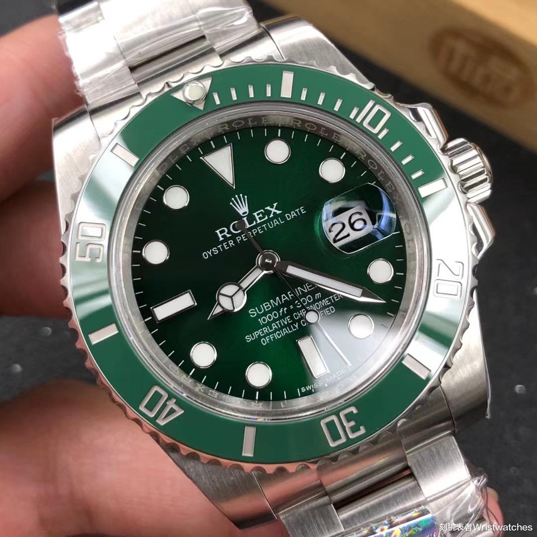刻腕表者Wristwatches AR厂劳力士绿水鬼最新V4版本做工细节评测！